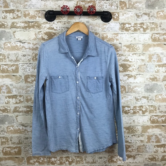 Splendid Tops - Splendid blue button down blouse